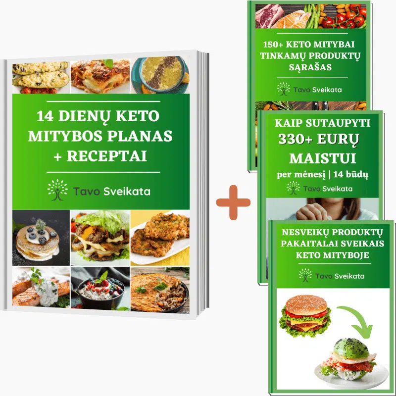 14d. Keto Mitybos Planas su Dovanomis