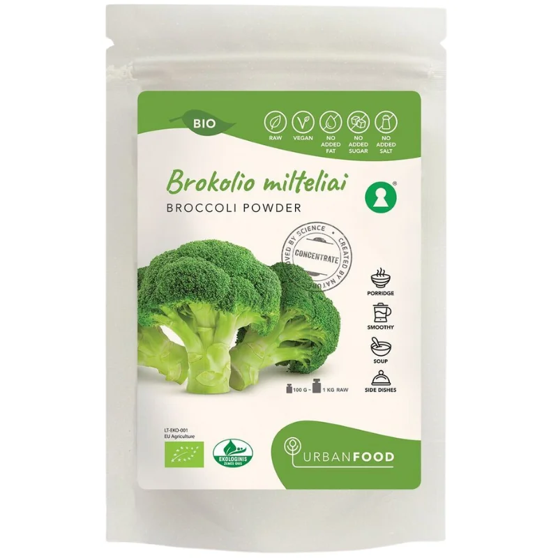 Brokoliu milteliai